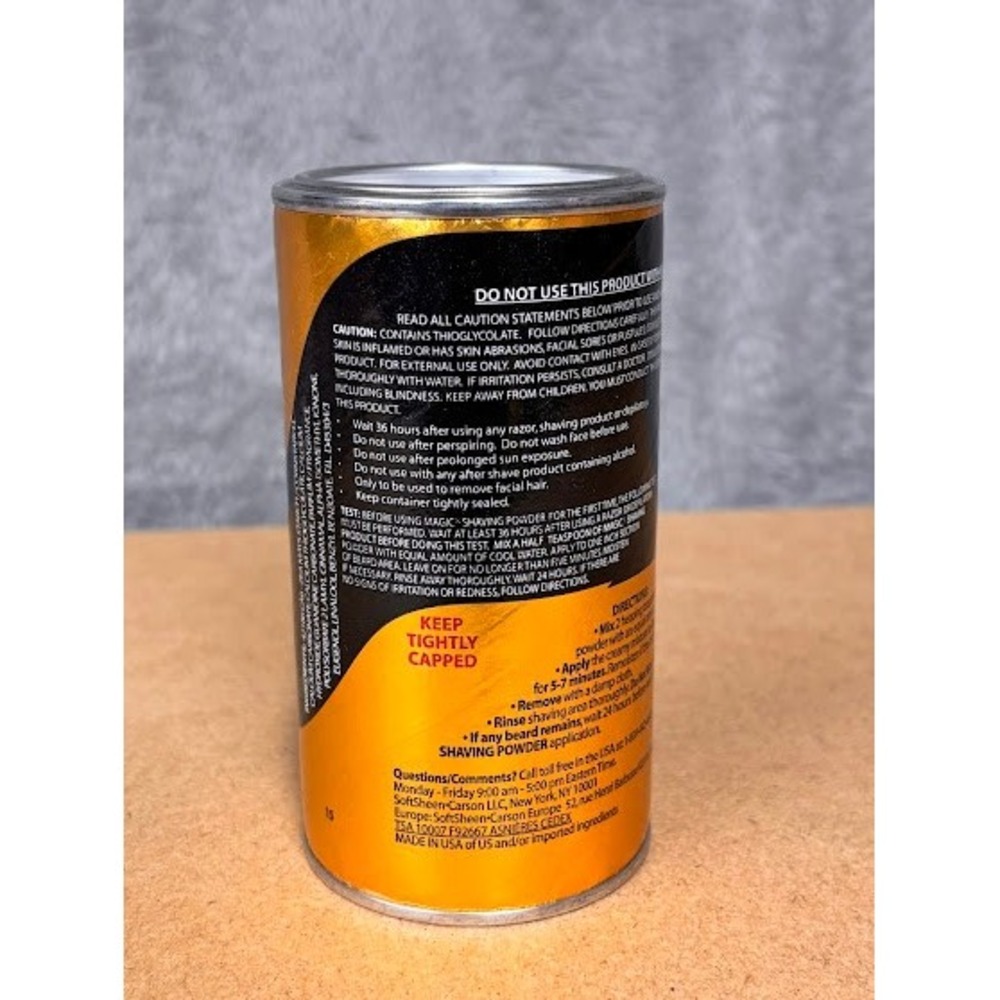 SoftSheen-Carson Magic Fragrant Shaving Powder 4.5oz Depilatory Stop Razor Bumps - Picture 2 of 5